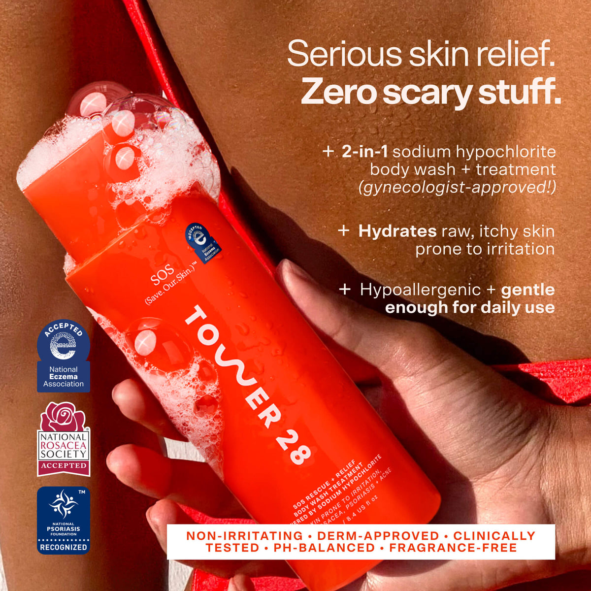 SOS Rescue + Relief Body Wash Treatment O9